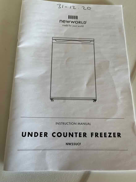Photo of free Under counter freezer (Hampden Park BN22) #2