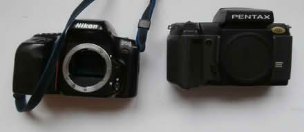 Photo of free Pentak and Nikon film cameras. (Buckstone EH10) #1