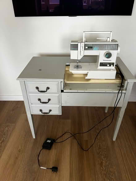 Photo of free Sewing machine table & machine (G76) #3