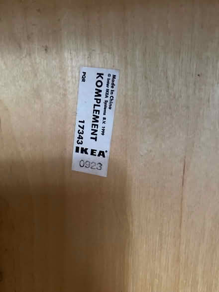 Photo of free IKEA KOMPLEMENT wardrobe drawers (Stirchley B30) #4
