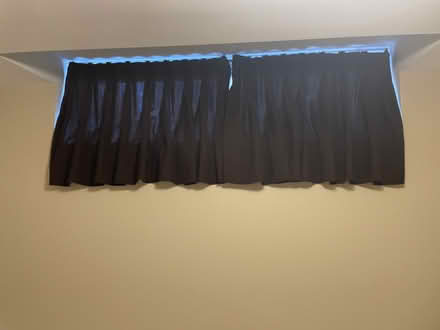 Photo of free Brown curtains (Riverside/Hunt Club) #2