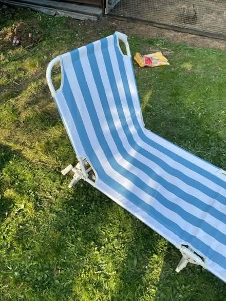 Photo of free Metal sun lounger (Welton HU15) #2