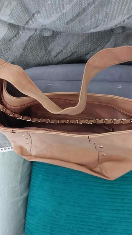 Photo of free tan handbag (dorset BH12) #3