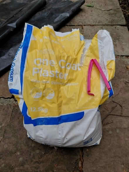 Photo of free Plaster half bag New Malden (New Malden KT3) #1