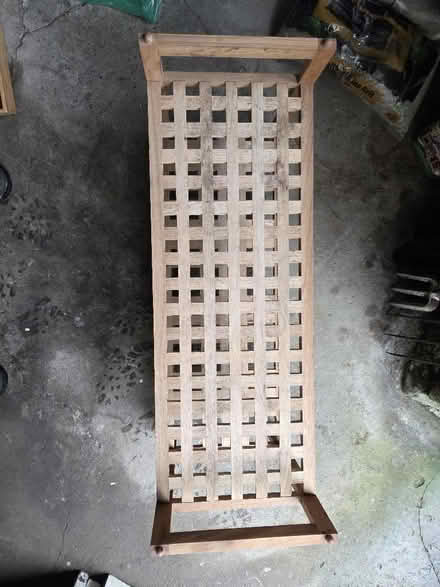 Photo of free Wooden shoe rack (Hexham NE46) #2