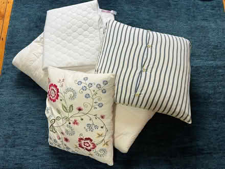 Photo of free Large pillows, two mattress toppers (Oldfield Park BA2) #1