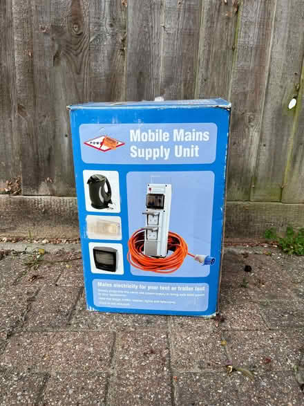 Photo of free Old mobile mains supply unit for camping (Wivenhoe CO7) #1