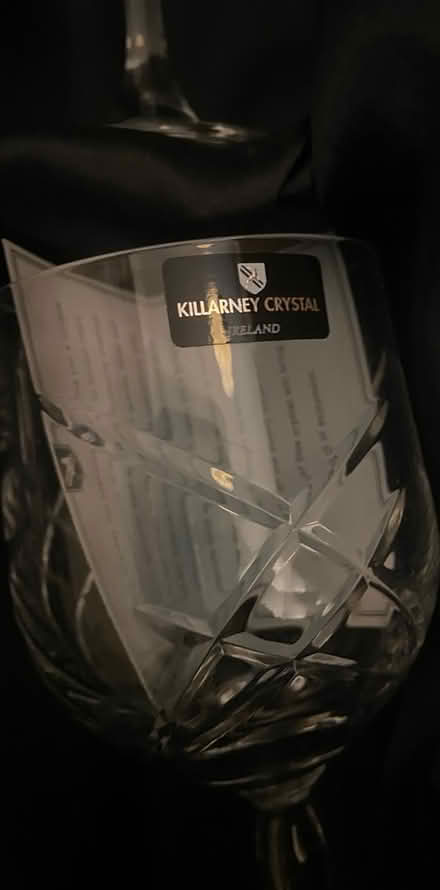 Photo of free Kilkenny Crystal wine glasses (Dublin 14) #2