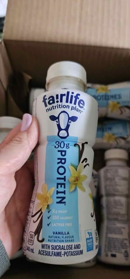 Photo of free 9 Fairlife Protein Shakes (Stanley Park Kitchener) #1