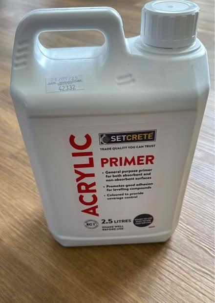 Photo of free Acrylic primer (Horsforth LS18) #1