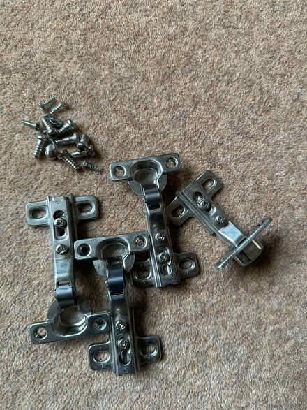 Photo of free 2 sets of concealed hinges (4 hinges in all) (Crowthorne RG45) #1