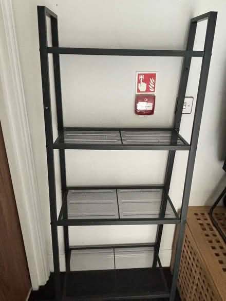 Photo of free IKEA metal shelves (2 available) (Peckham SE15) #1