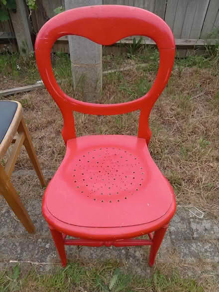 Photo of free Red chair (Lower Morden SM4) #1