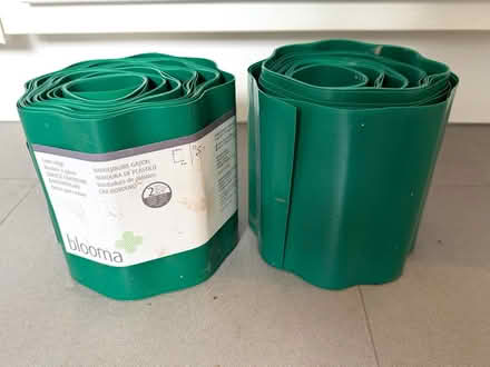 Photo of free 2 rolls Green plastic lawn edging (Amersham HP6) #2