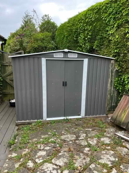 Photo of free Metal Shed, Bike/Tool Store (TN30) #3