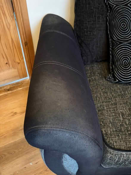 Photo of free DFS Corner Sofa black and grey (Eight Ash Green CO3) #4