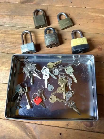 Photo of free Old keys and padlocks (Southport PR9) #1