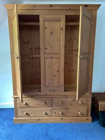 Photo of free Pine Wardrobe (Haldens AL6) #1