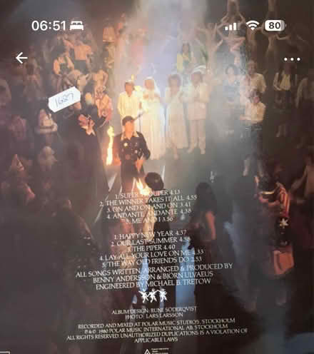 Photo of free abba lp (Westbury Wilts BA13) #1