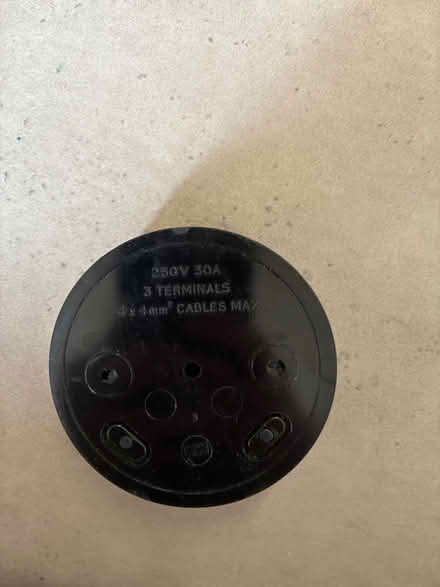 Photo of free 30 Amp Junction Box (Peachcroft OX14) #2