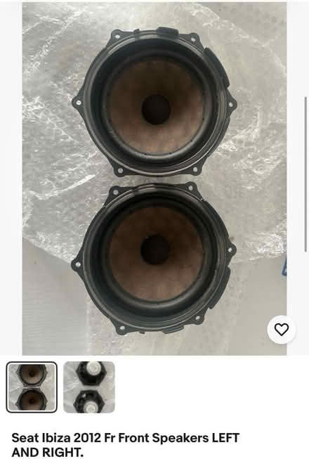 Photo of free Car speakers (North Kensington W10) #1