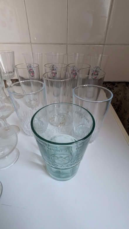 Photo of free x40 drinking glasses assorted sizes (Eastfields CR4) #2