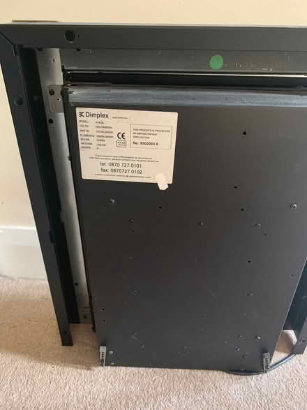 Photo of free Dimplex HTN20 Electric Fire (DL6 3BA) #2