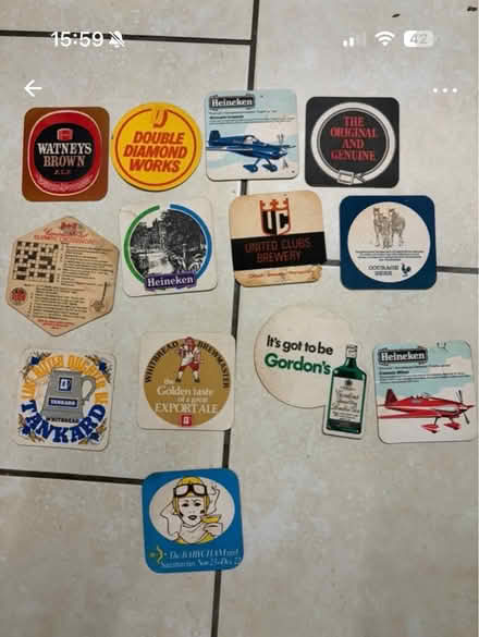 Photo of free Various vintage beer mats (Westbury Wilts BA13) #1