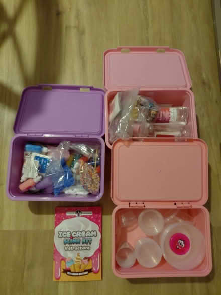 Photo of free Slime kit bits and pieces (Charlton OX12) #1