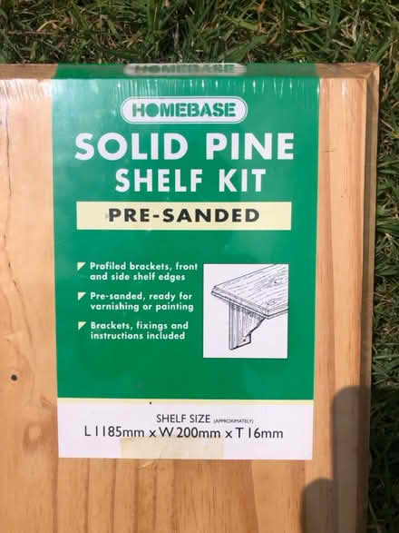 Photo of free Pine shelf kit (Shoreham Beach. BN43) #1