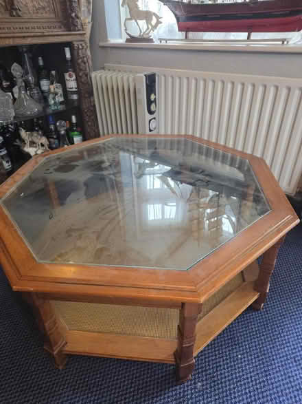 Photo of free Wooden table (Cm14 5NT) #1