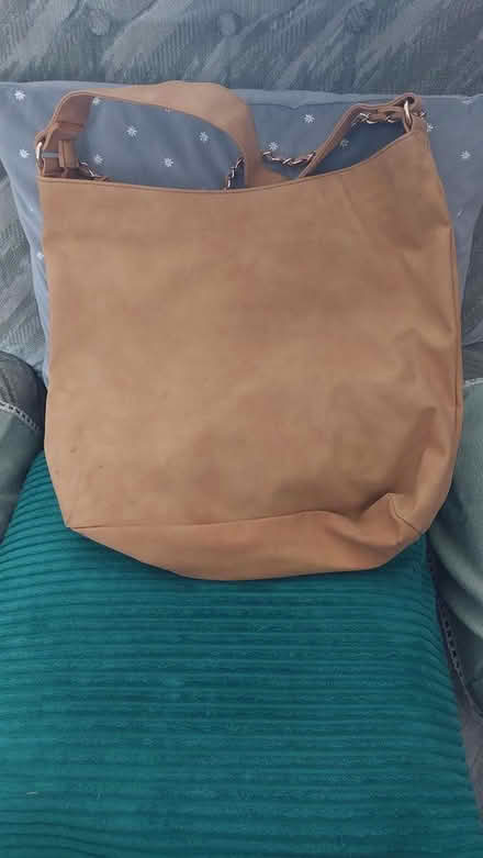 Photo of free tan handbag (dorset BH12) #2