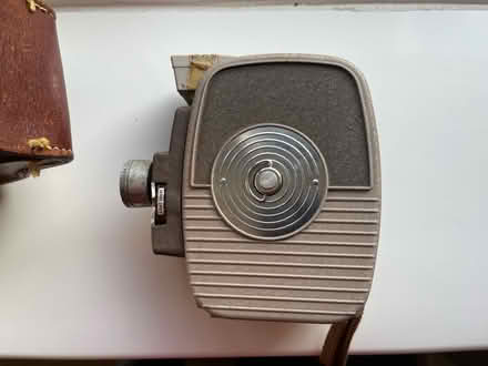 Photo of free Vintage movie camera & leather case (Longton ST3) #2