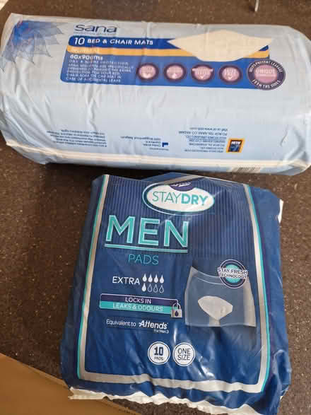 Photo of free Men pads and Bed and chair mats (Cob Lane B29) #1
