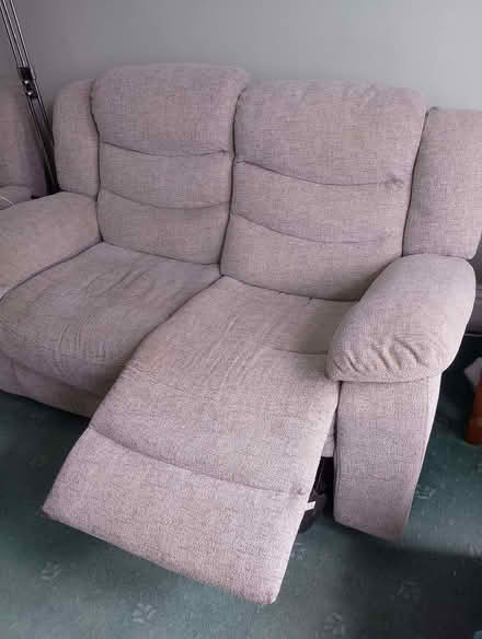 Photo of free Oak Furnitureland Electric Recliner 2 Seater Settee (Clifton YO30) #1