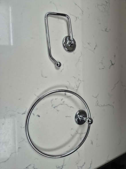 Photo of free Towel ring and toilet roll holder (Barnes) #1