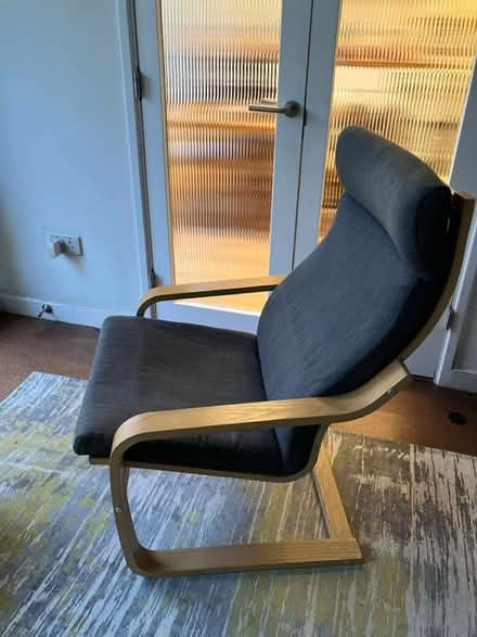 Photo of free IKEA poang chair and footstool (Foxton) #1