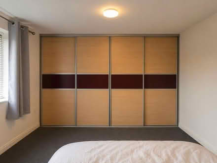 Photo of free 4 Sliding wardrobe doors with track (Small heath B10) #1