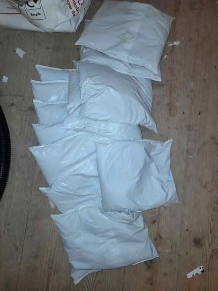 Photo of free 12 small 1kg bags of tiles adhesive (Llandudno, South Shore.) #1