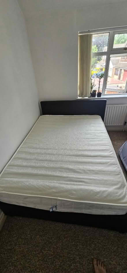 Photo of free Ottoman bed frame and matress (Tipton) #1