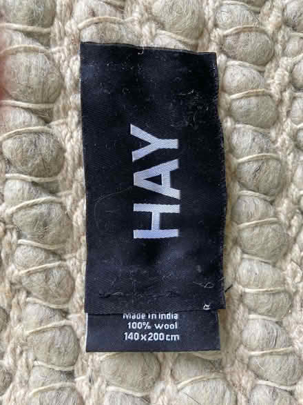 Photo of free Hay wool rug 140 x 200 cm (Motspur Park SW20) #2