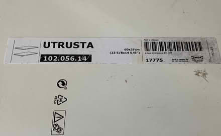 Photo of free IKEA utrusta cabinet SHELVES 60x37 (Cob Lane B29) #1