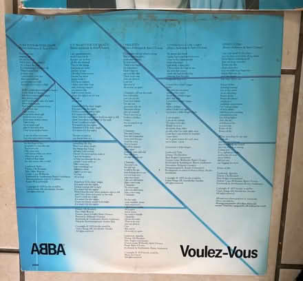Photo of free ABBA voulez Vous (Westbury Wilts BA13) #2