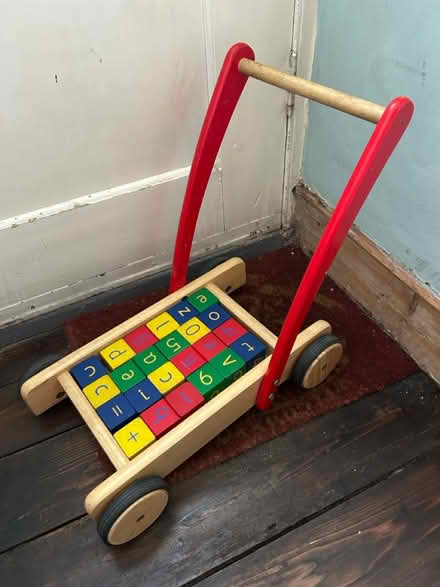 Photo of free Wooden blocks and trolley (Furzedown, Streatham, Tooting) #3
