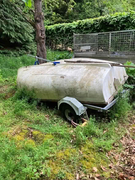 Photo of free Boat Trailer with Fibreglass Dinghy (Catchgate Plantation NN12) #1