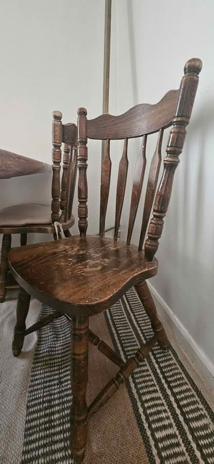 Photo of free Table and 4 chairs and sitting room furniture (Wormholt W12) #3