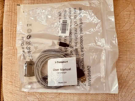 Photo of free In car charger adapter and cable - Lightning (Eaton Bray LU6) #1