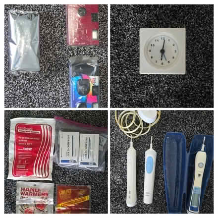 Photo of free Cameras, clock, Oral B, compresses (Randallstown) #1