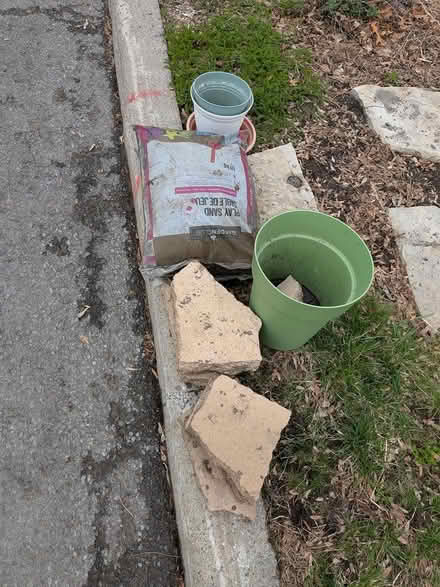 Photo of free Curb alert plant pots etc (Montreal road and St Laurent) #1