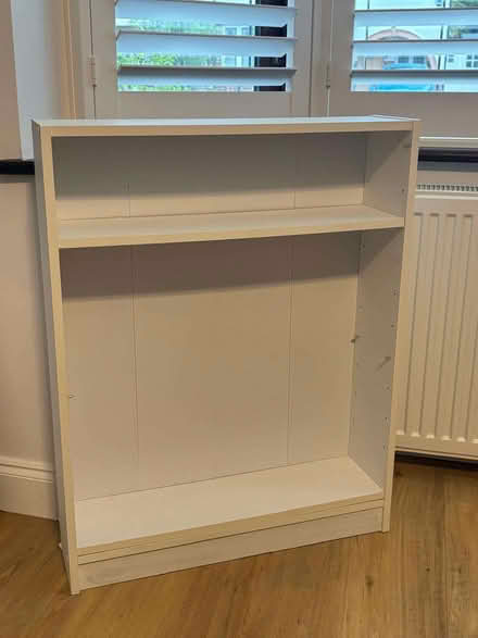 Photo of free White bookshelf (Gidea Park RM2) #1